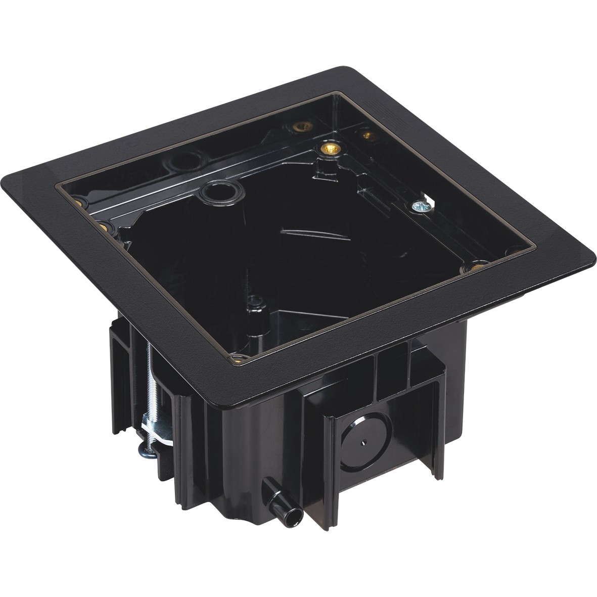 KFH100SEC/74 - Black Metal Surface - Empty Top Section - Security Lock - Image 4