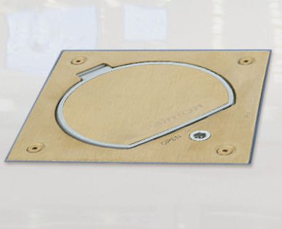 KSE0SEC/23/71 - Brass finish - Custom socket - Security lid lock