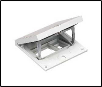 KFH100SEC/72 Stainless steel - Empty housing (Custom Build)- Security lock