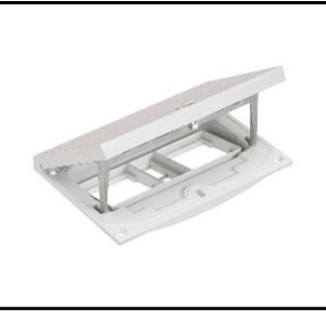 KFH200/72 - Empty manual opening twin Top Section - Stainless-steel